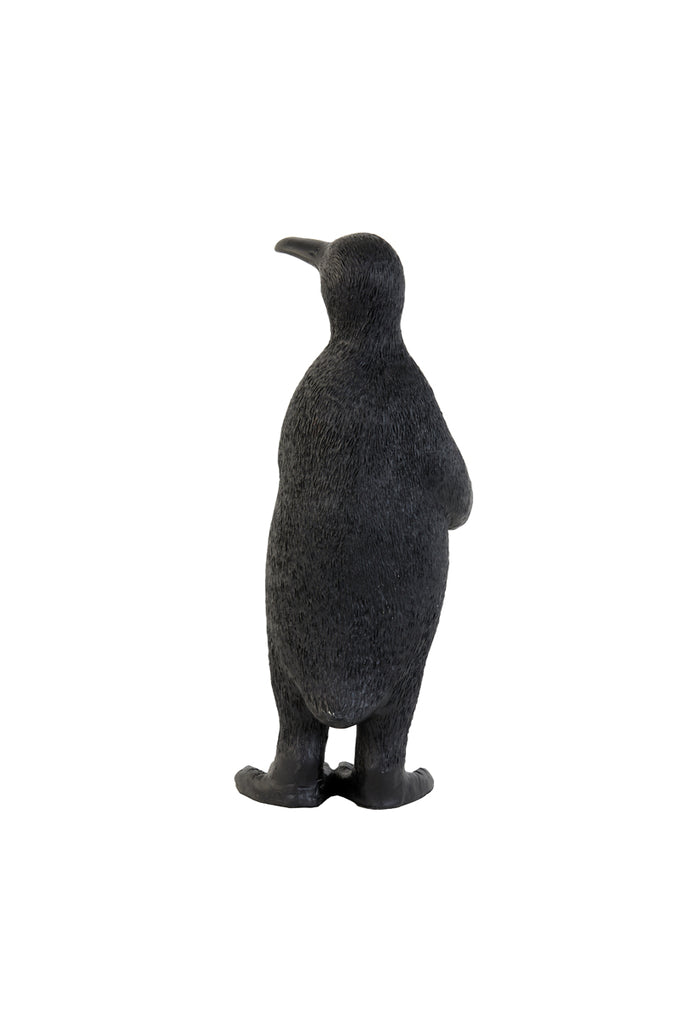 Tafellamp Penguin - Zwart - 16x13x34cm